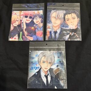 Yuri On Ice Anime Glasses Cleaning Cloth Set of 3